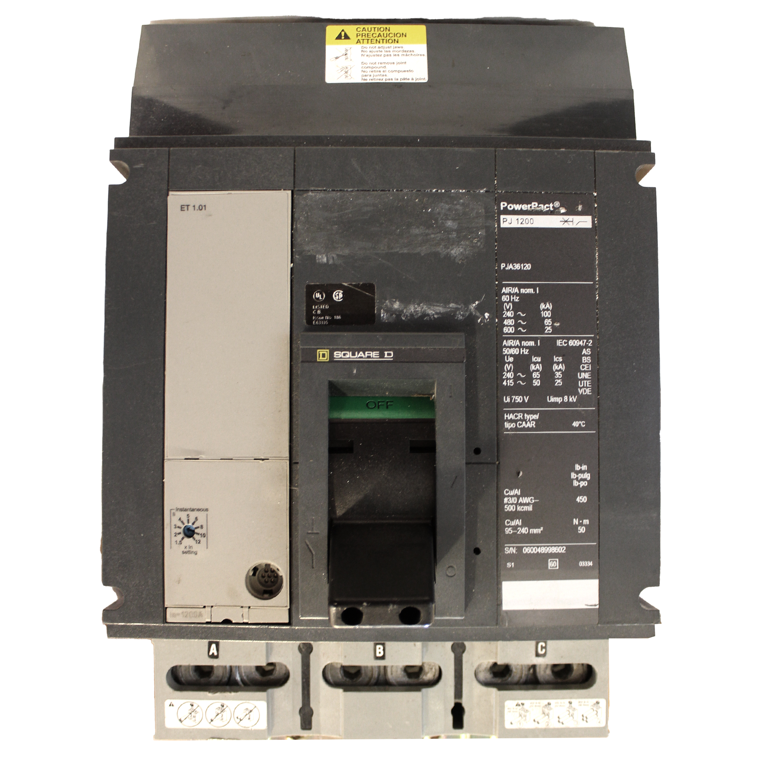 Product image: SQD PJA36120