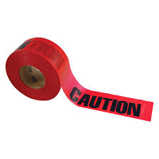 Product image: TAPE CAUTION ELECTRIC 300-FT RED