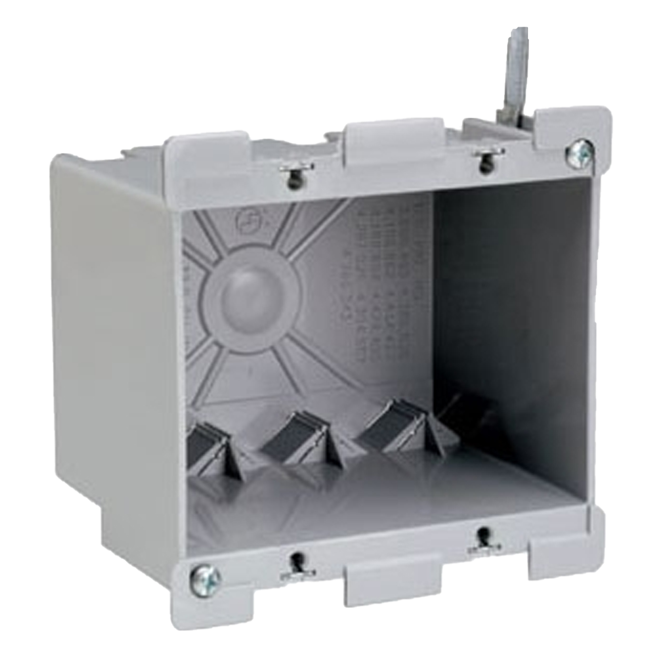 Product image: P&S S2-32-W 2G PLSTC OUTLET BOX