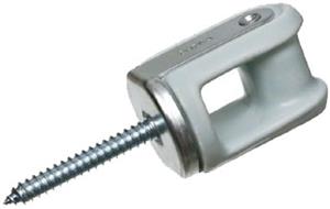 Product image: ARL 616 PORC WIRE HLDR W/ LAG SCR