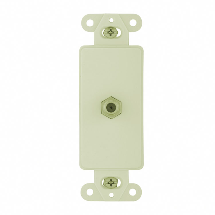 Product image: CS 2162A COAX JACK DECOR ALMOND