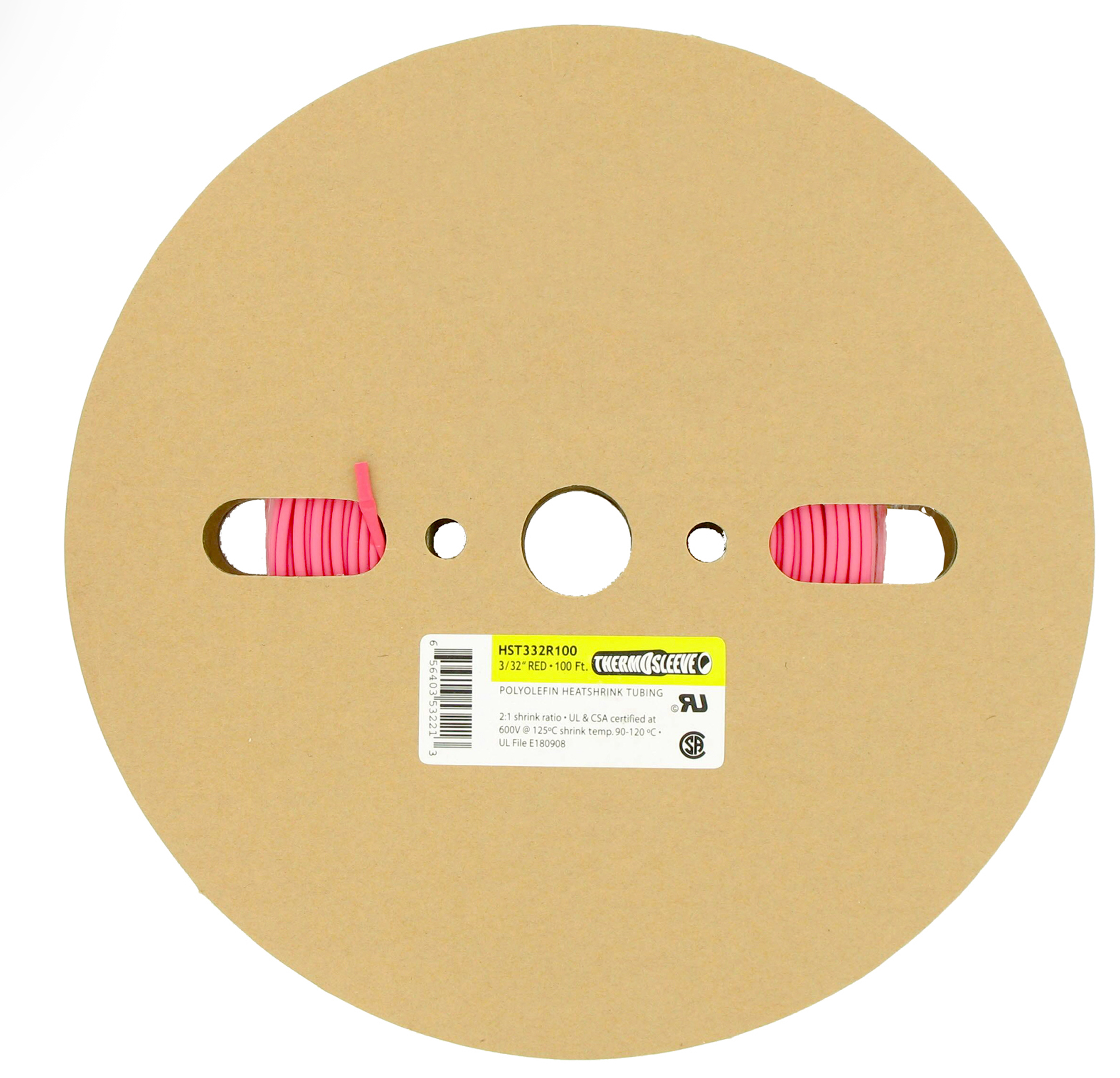 Product image: BB HFT332RD 3/32 Thin Wall Heat Shrinkab
